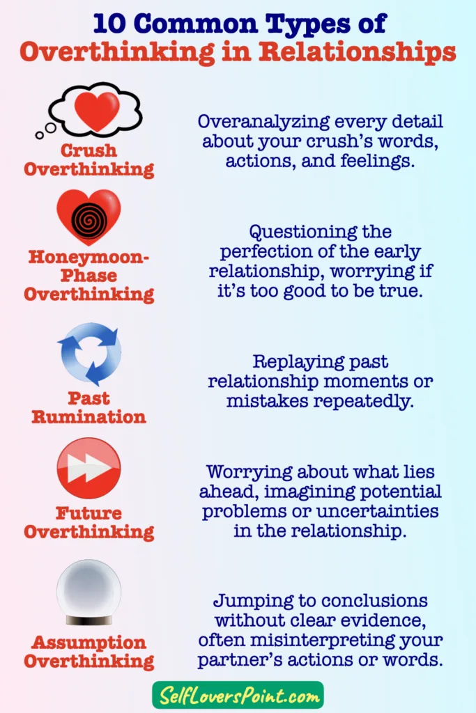 10 Common Types of Overthinking In Relationships