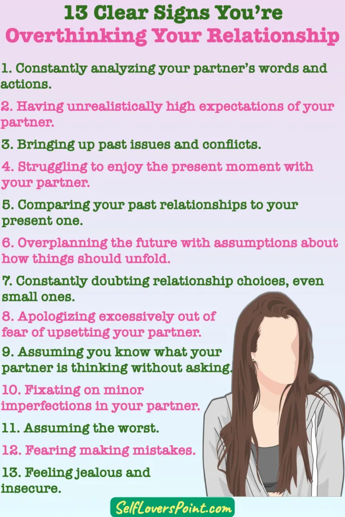 13 Clear Signs You're Overthinking Your Relationship