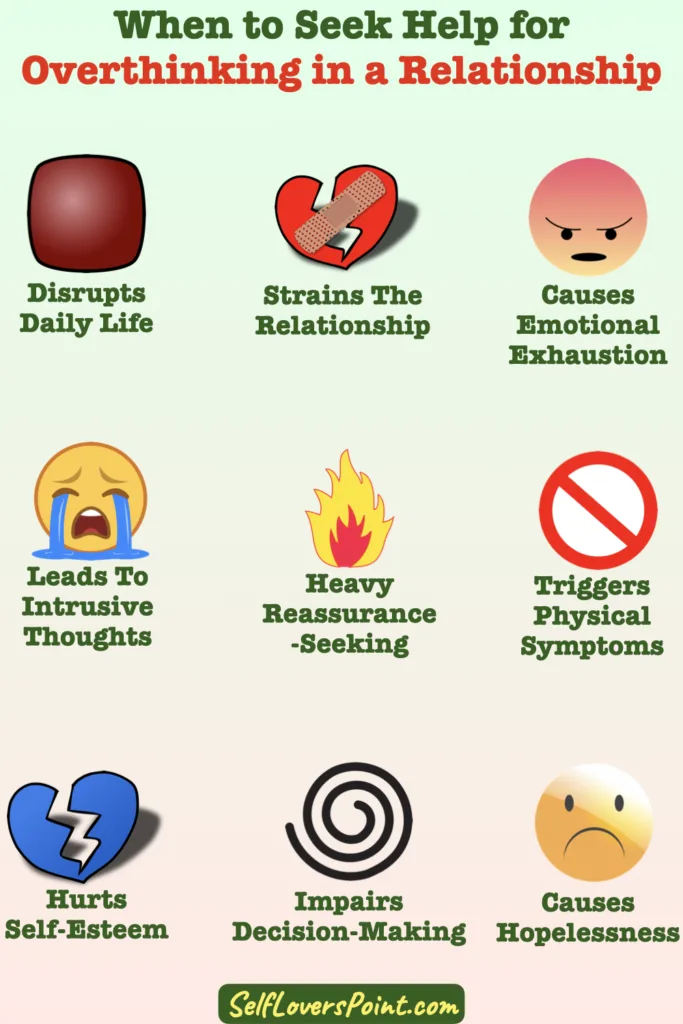 When To Seek Help For Overthinking In A Relationship