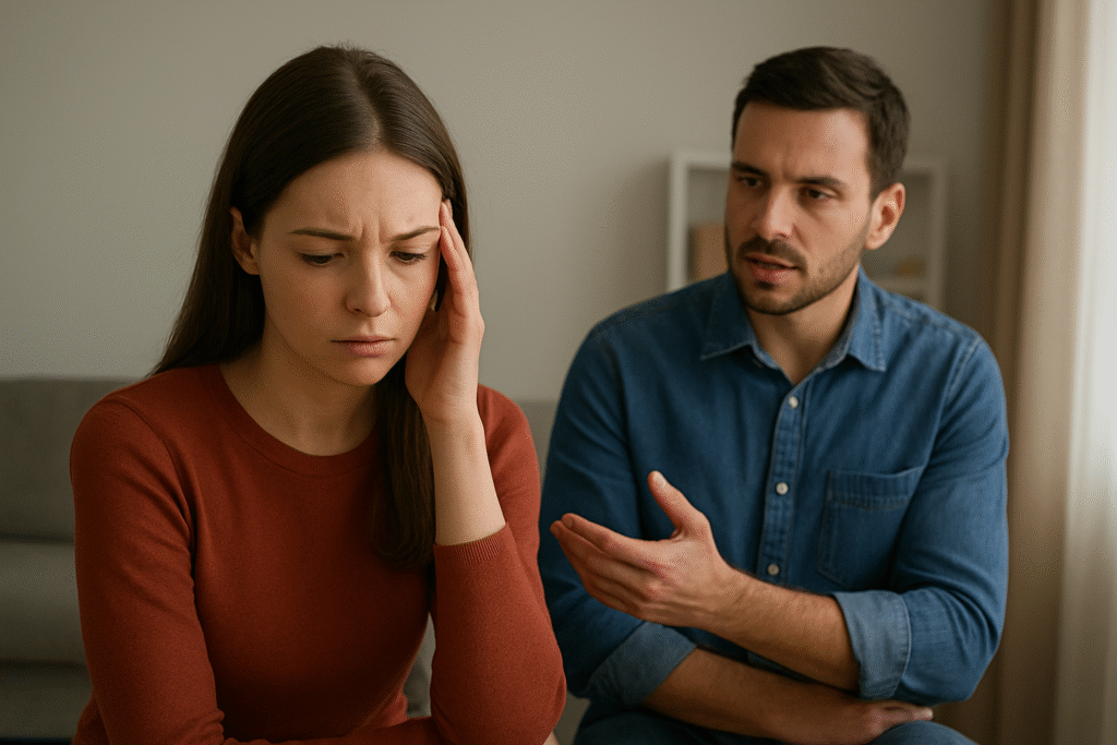 Overcoming the urge to receive your ex's care