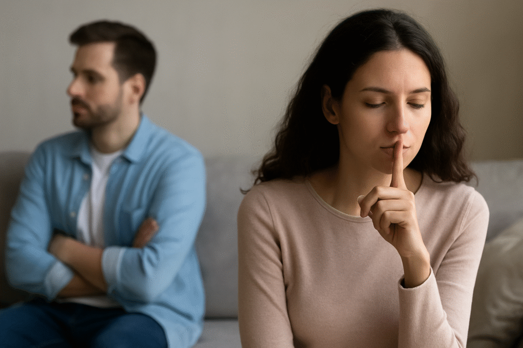 power of silence after breakup